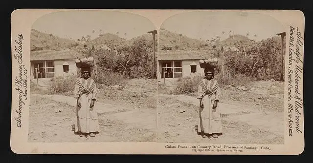 Cuban peasant Cuban peasant