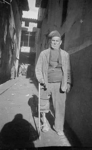 Manuel el Pipa, enterrador