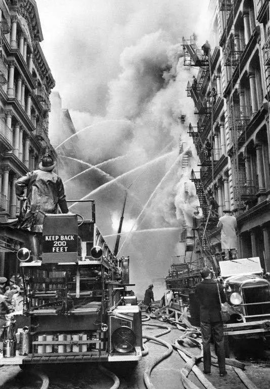 Fire in Manhattan