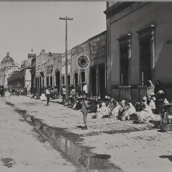 Vista de la calle Lic. Benito Juárez