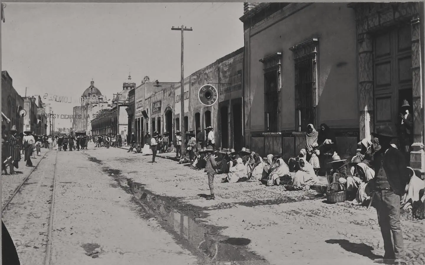 Vista de la calle Lic. Benito Juárez