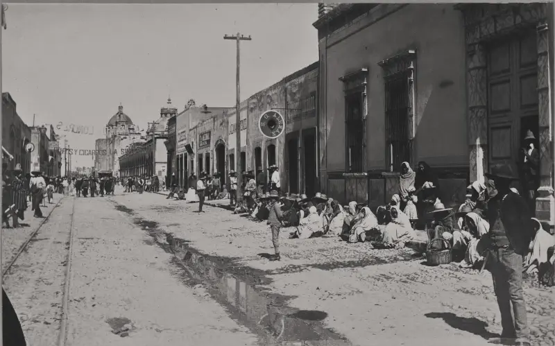 Vista de la calle Lic. Benito Juárez