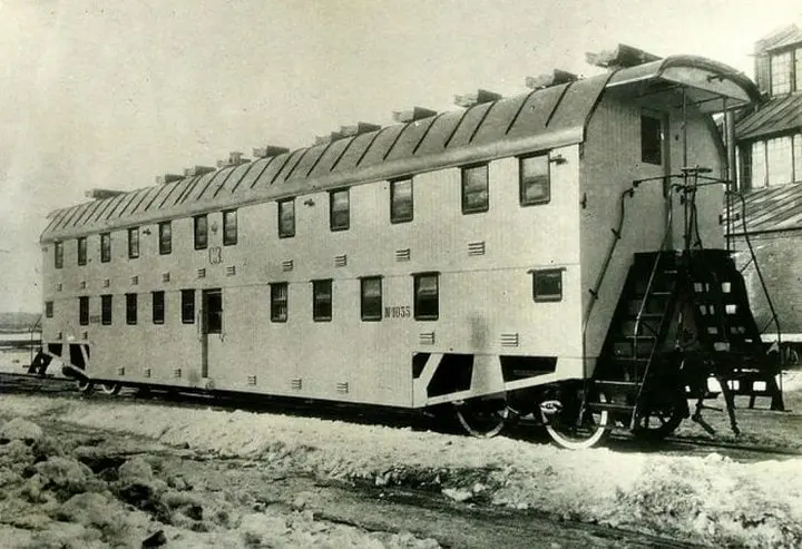 Double-Decker Passenger Car