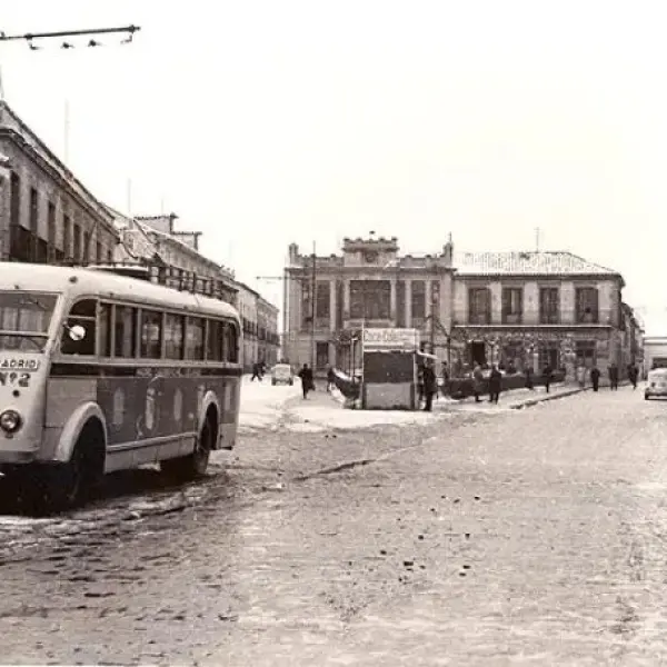 Autobús del servicio Leganés,