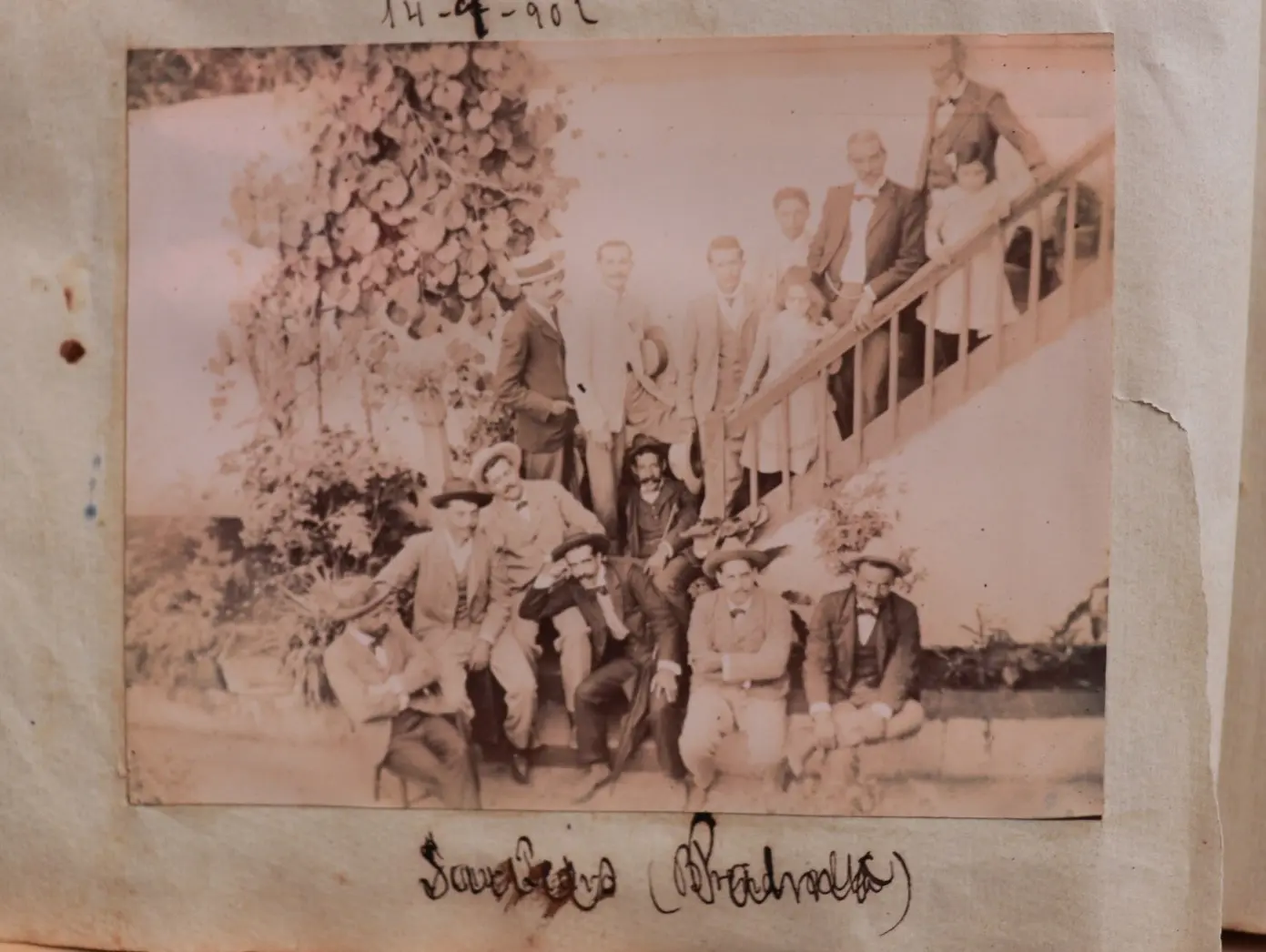 Grupo de personas en Los Sauces