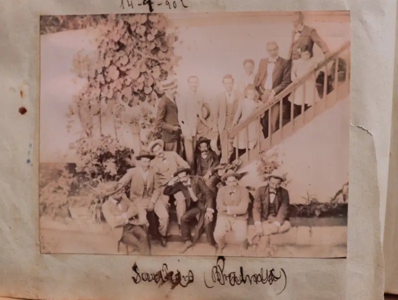 Grupo de personas en Los Sauces