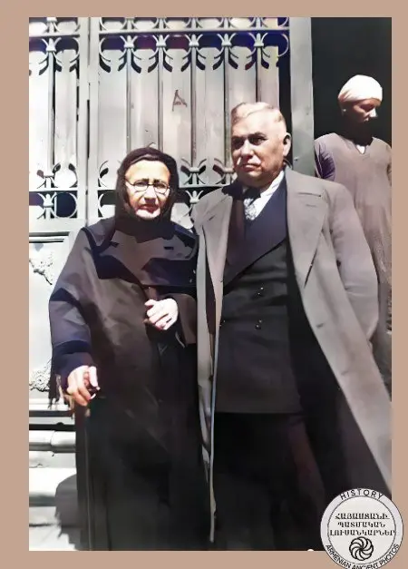 Sose Mother with Drastamat Kanayan