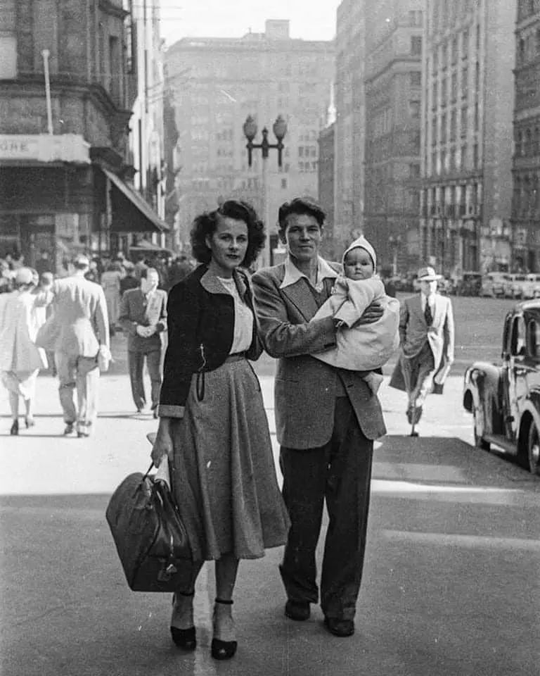 A young family