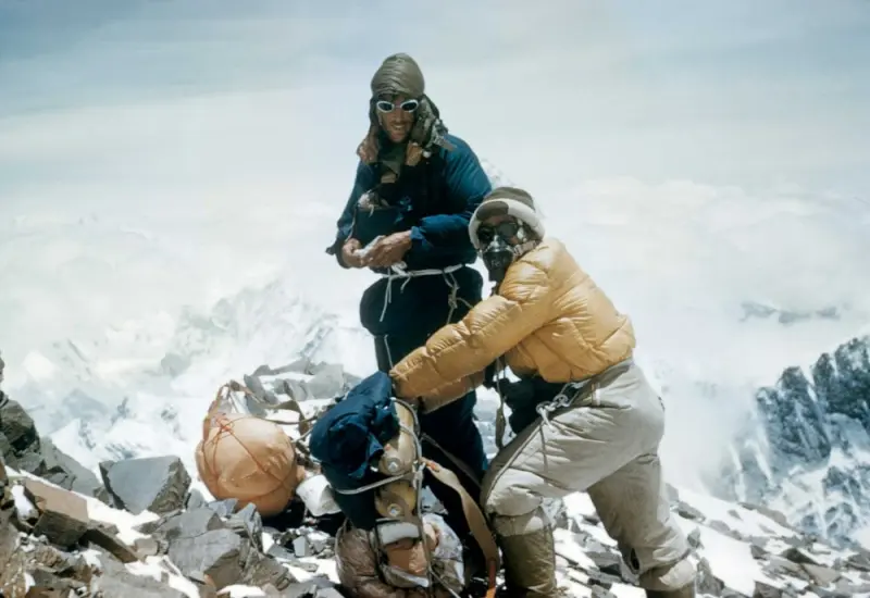 First People on Top of Everest