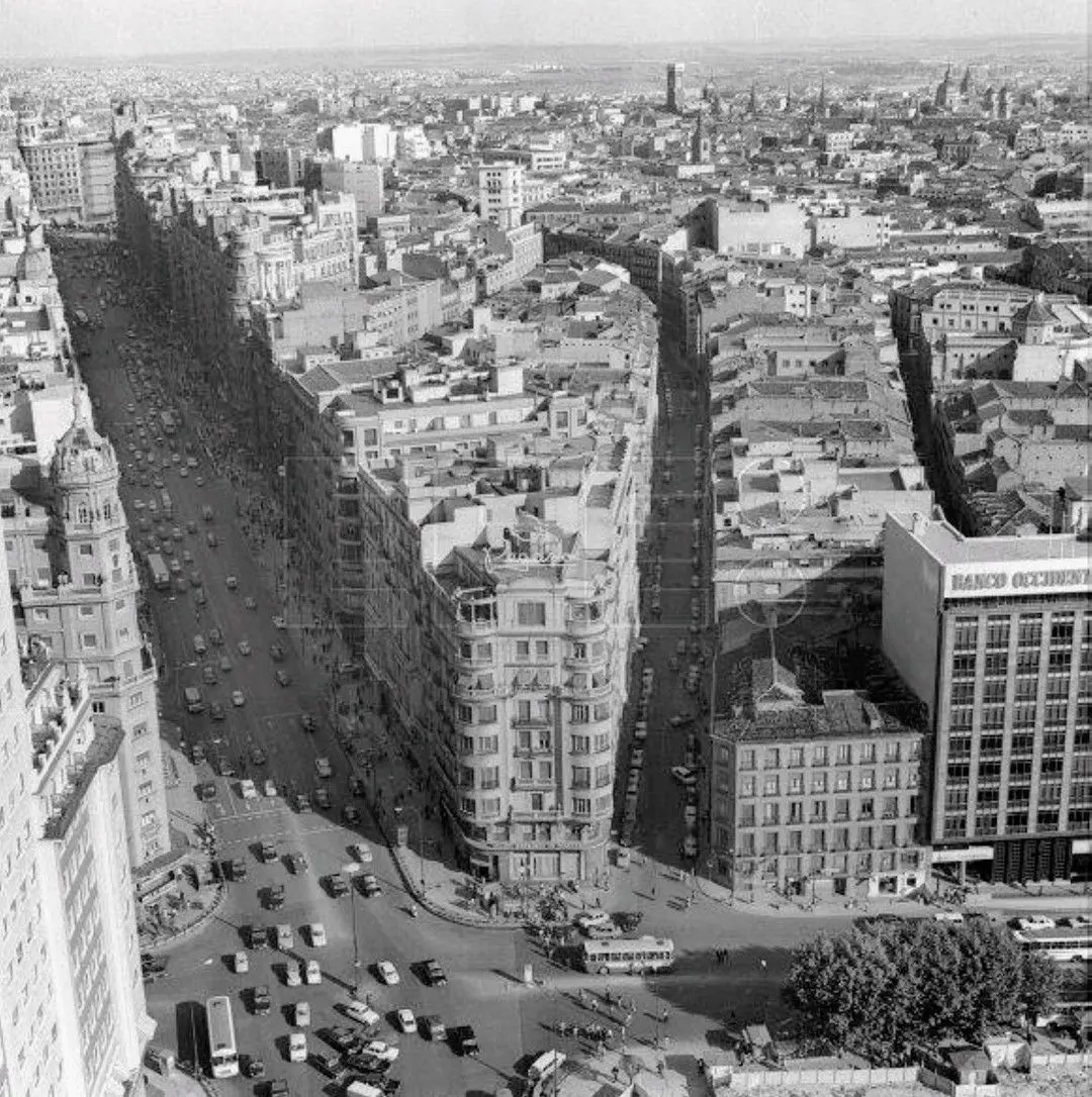 Desde lo alto de la "Torre de Madrid" 