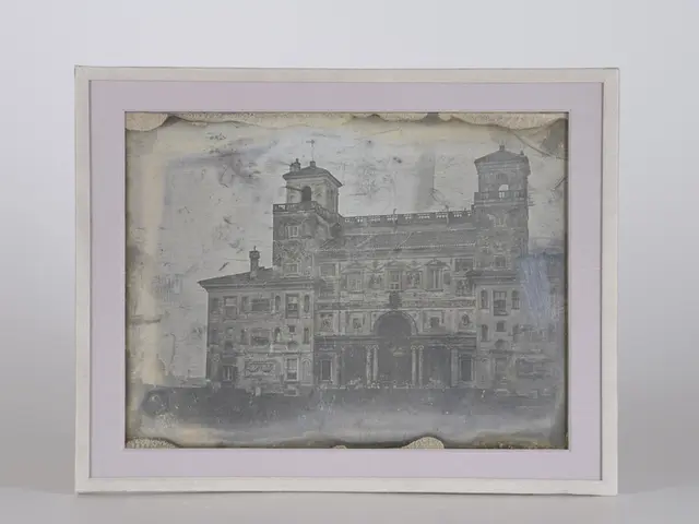 Veduta di Villa Medici dal giardino