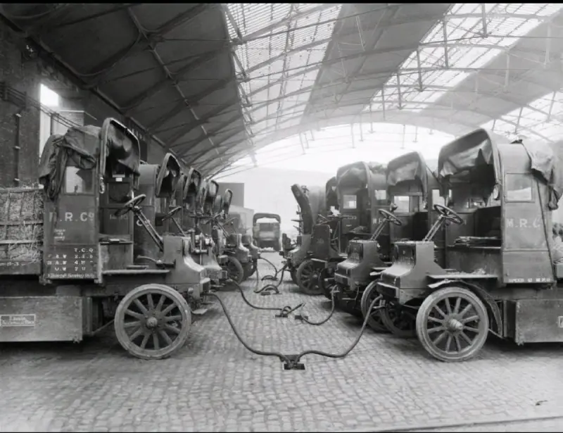 Early Electric Car Charging in London