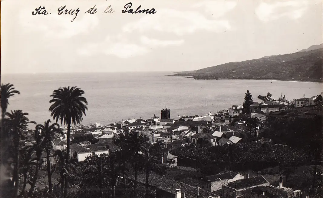 Panorámica de Santa Cruz de La Palma