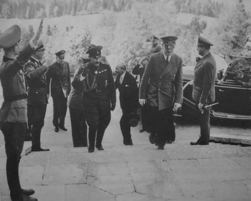 Meeting between Adolf Hitler and Tsar Boris III