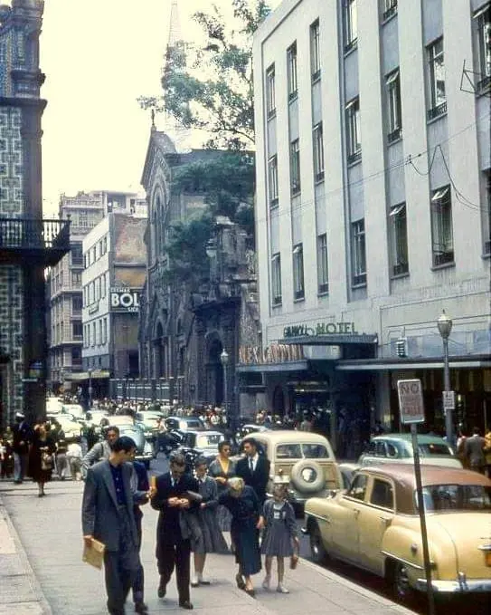 La calle Madero vista desde la Plaza Guardiola.