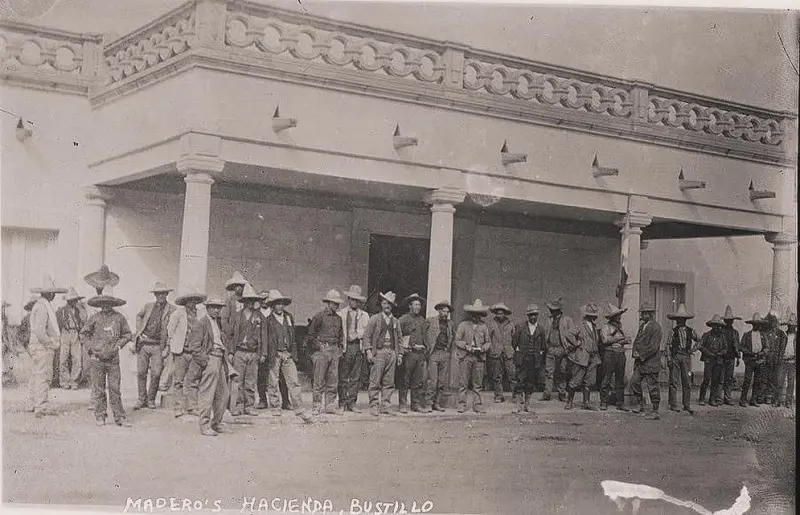 Madero en la Hacienda de Bustillos
