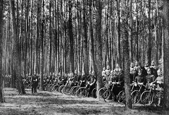 German Military Cyclists in 1914