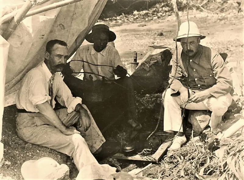 Maintainence on the submarine cable