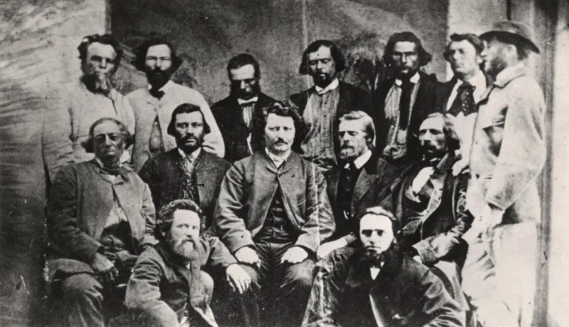 Louis Riel and the councillors of the Provisional Government of the Métis Nation 