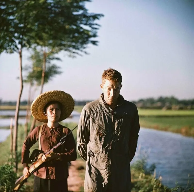 Captured American Pilot Dewey Wayne Waddell