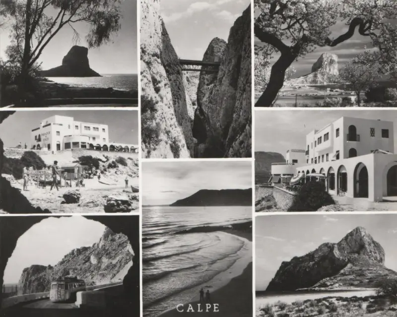 Tarjeta postal con Multi-vistas