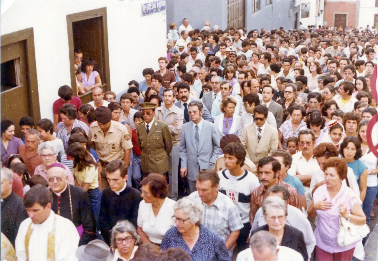 Bajada de La Virgen, 1980