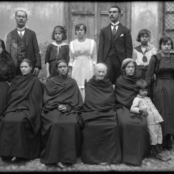 Retrato de una familia tradicional 