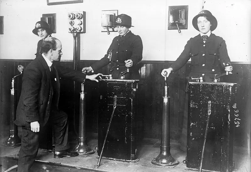 Women Driving Trams During World War I