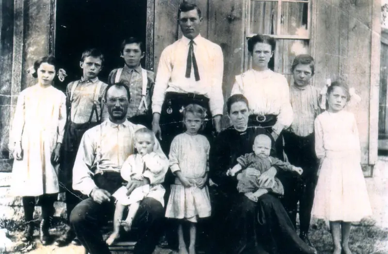 Sid and Kate Nalley and their family