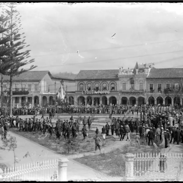 El parque Calderón.