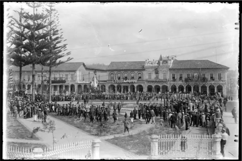 El parque Calderón.