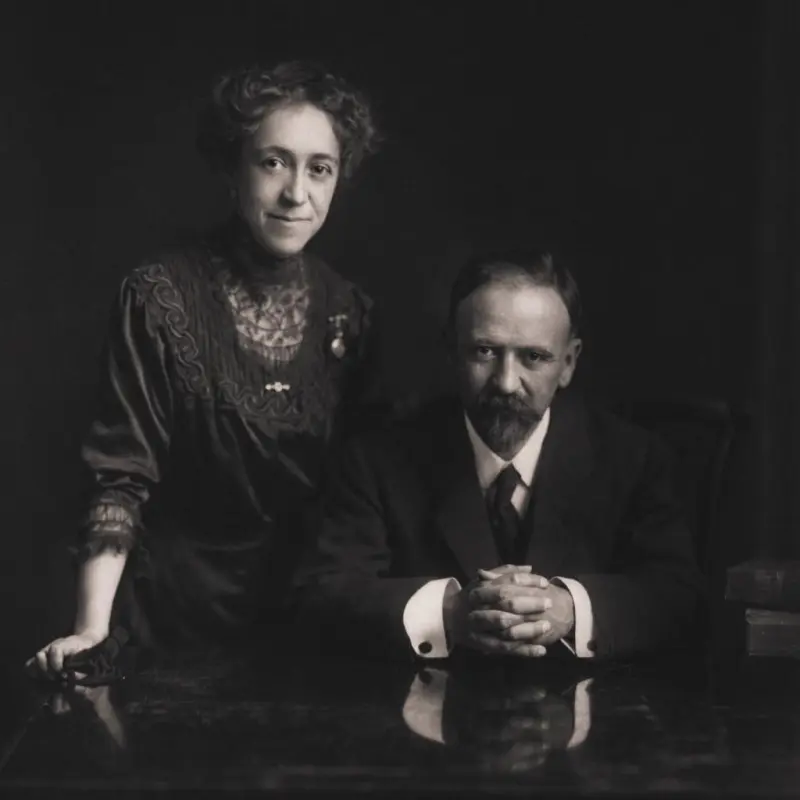Sara Pérez y Francisco I. Madero,
