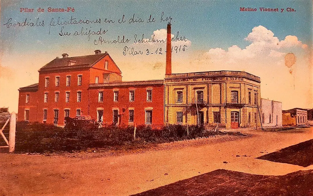 Molino "Vionnet" y Cia." en Pilar de Sta. Fe. 