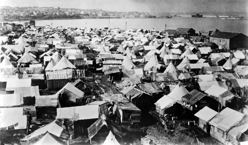 Armenians Refugee camp