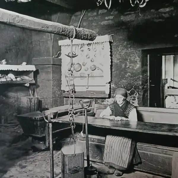 Cocina de aldea