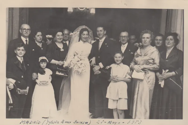 Boda Sixto López y Matilde Gutiérrez