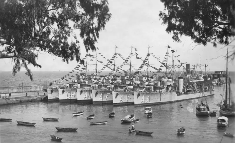 Destructores en Santa Cruz de La Palma