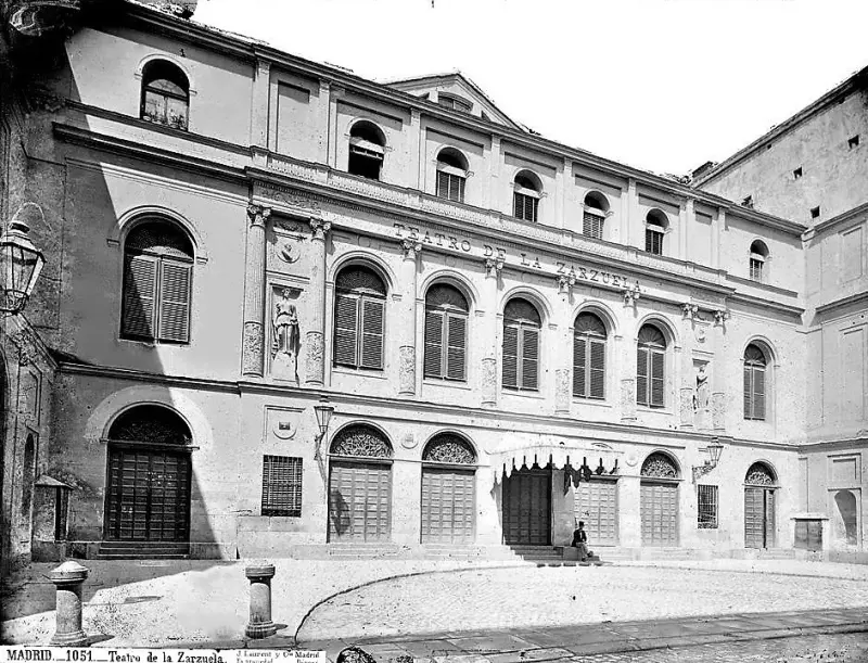 El teatro de la Zarzuela 
