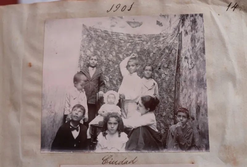 Familia en Santa Cruz de La Palma