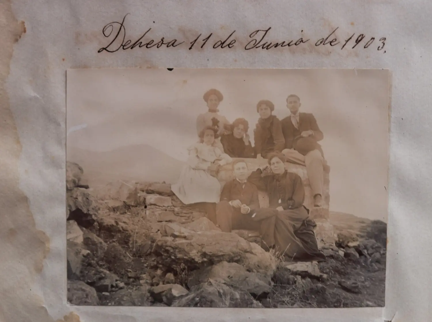 Grupo de personas en La Dehesa