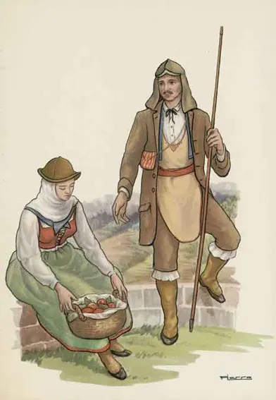 Traje típico de Garafía.