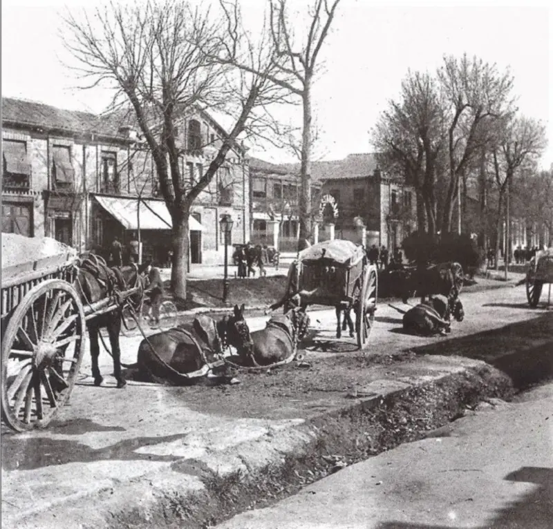 Entrada al restaurante «La Bombilla»