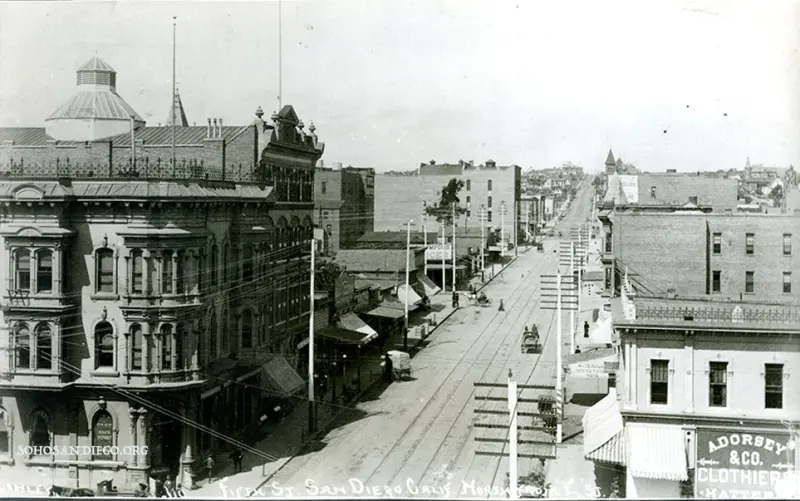 Fifth Street, looking North