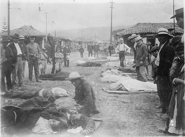 Víctimas del terremoto