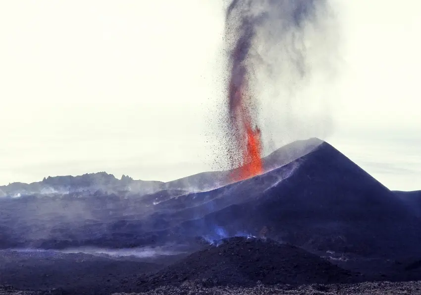 Volcán Teneguía.