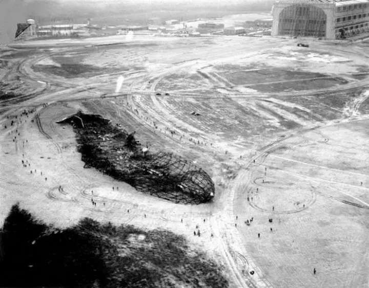 Crash Site of the Hindenburg Airship