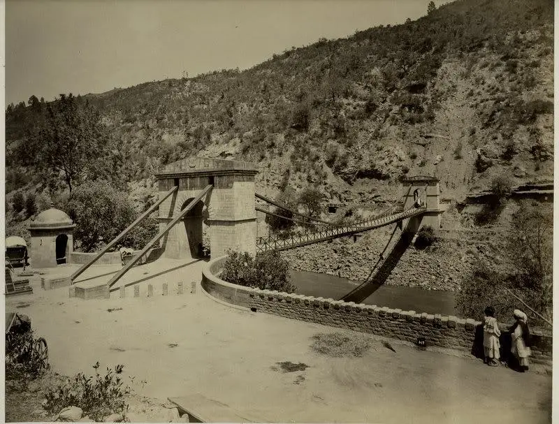 The Kohala Bridge across the Jhelum River
