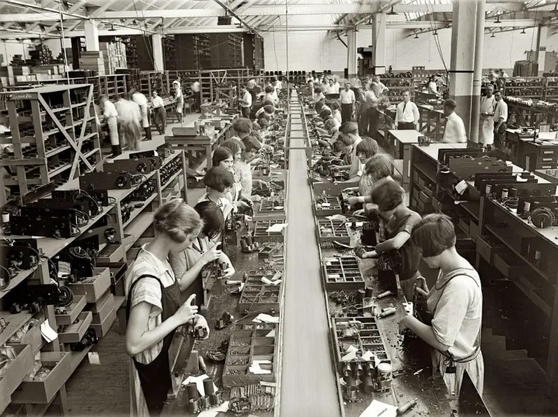 Assembly Hall of Radio Station at Atwater Kent Factory