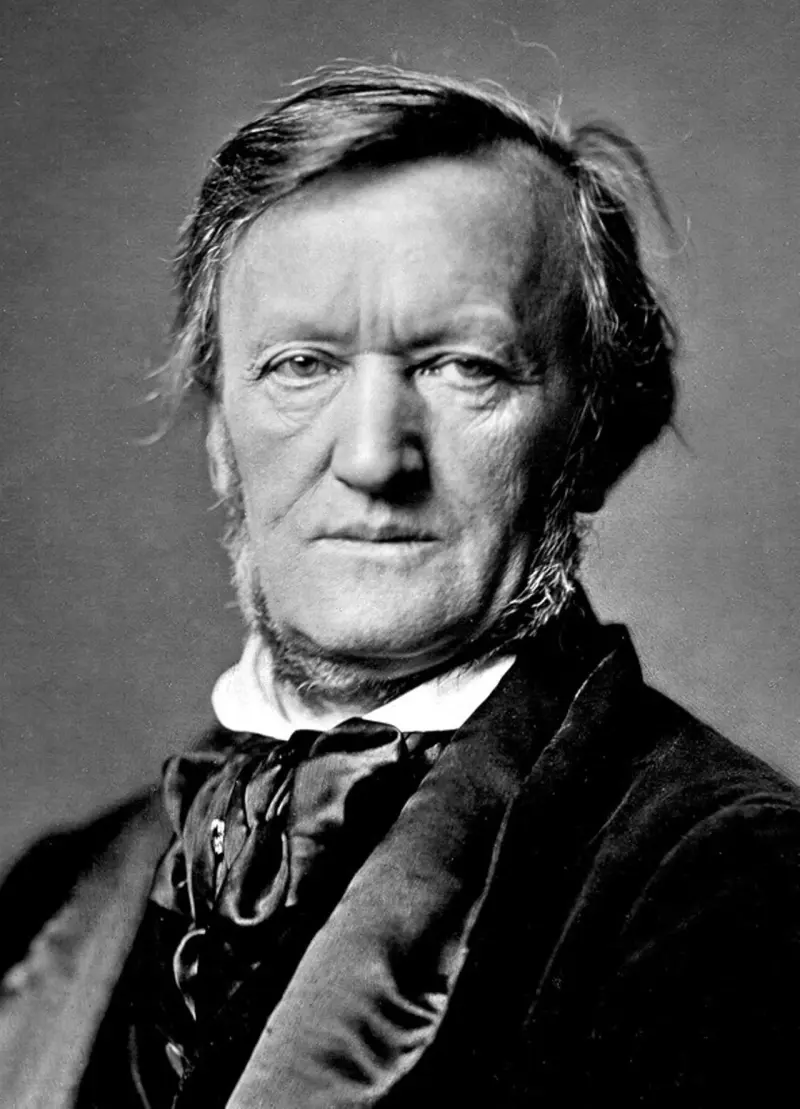 Wagner in 1871, by Franz Hanfstaengl