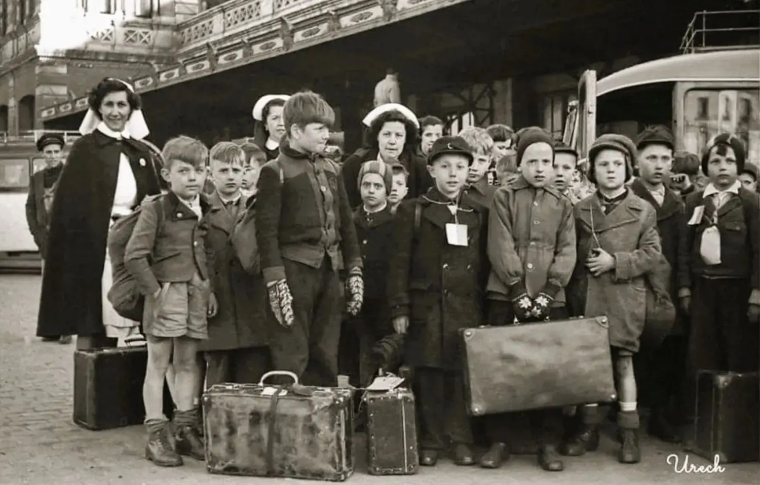 Refugiados de la Segunda Guerra Mundial.